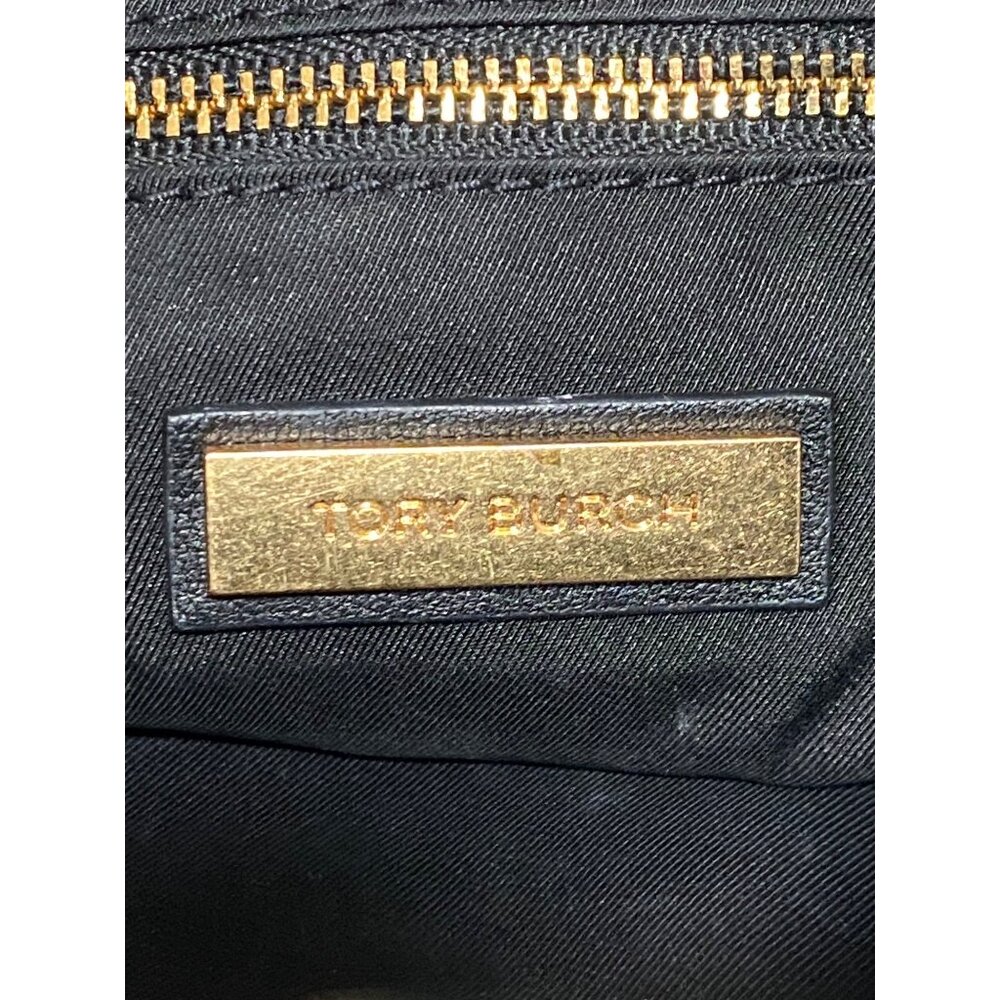 Tory Burch Fleming Convertible Shoulder Bag in Black Leather - Picture 8 of 8